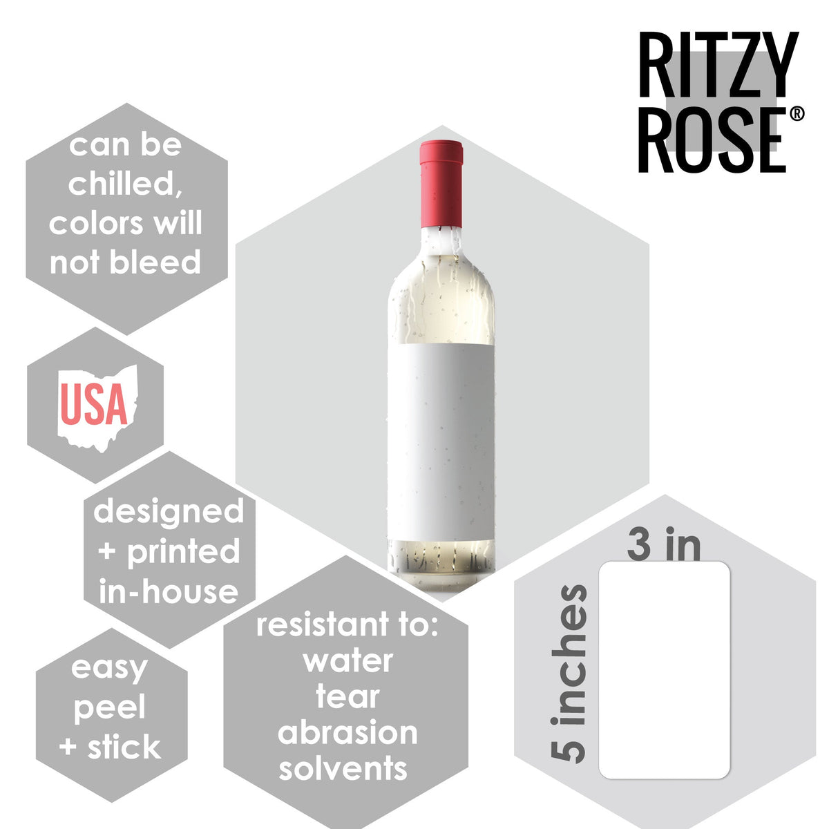 Funny Teacher Wine Labels, Pack of 4