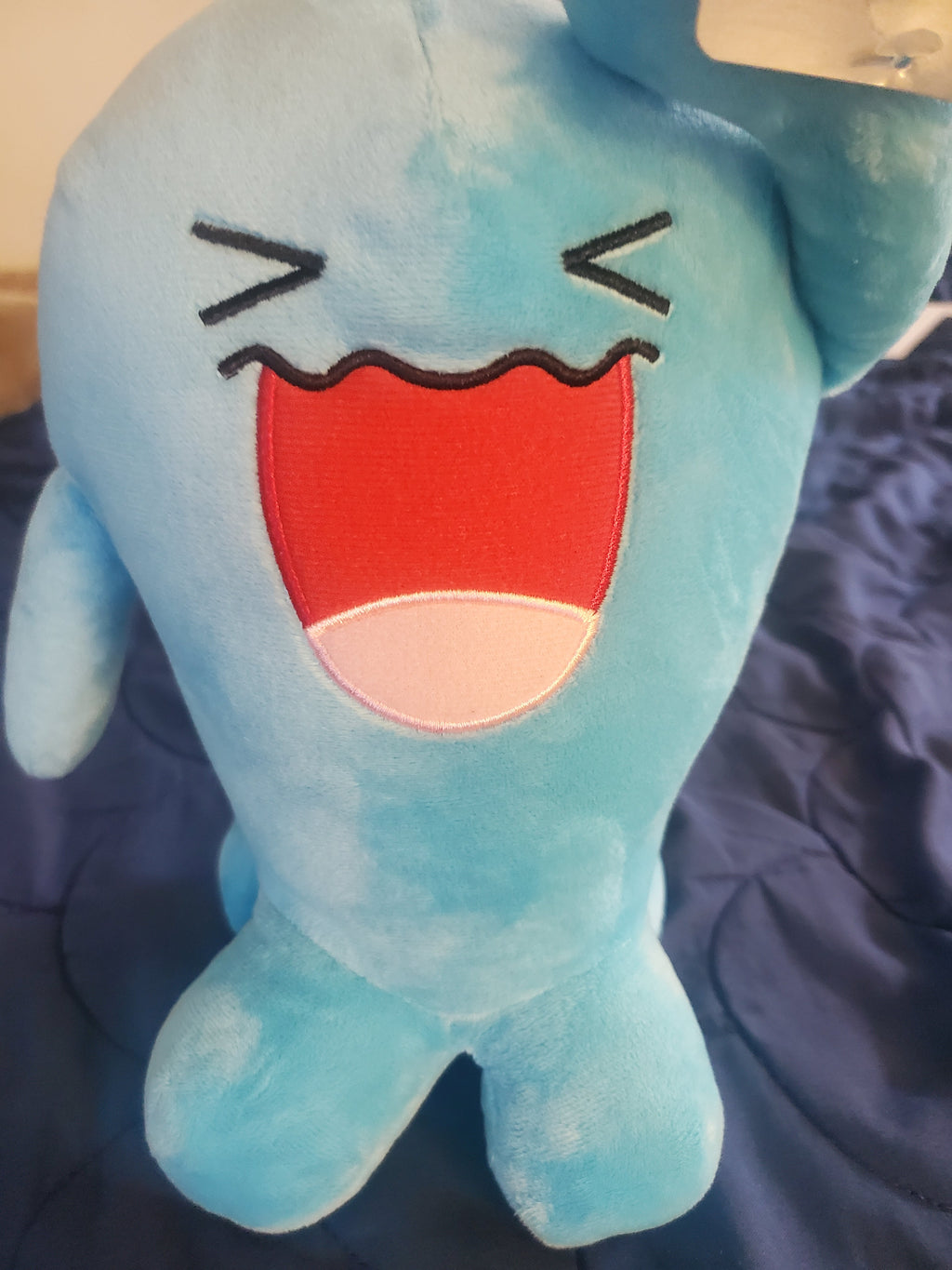 Pokemon Wobbuffet Plush Soft Stuffed Doll Toys Cute 25 CM Kids