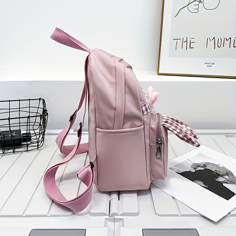 Cute Rabbit Mini Backpack – Lightweight Cartoon Daypack for Kids, Travel & Everyday Use