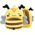 1PC Toddler Plush Cartoon Backpack – Cute & Lightweight Mini Travel Bag for Kids, Boys & Girls