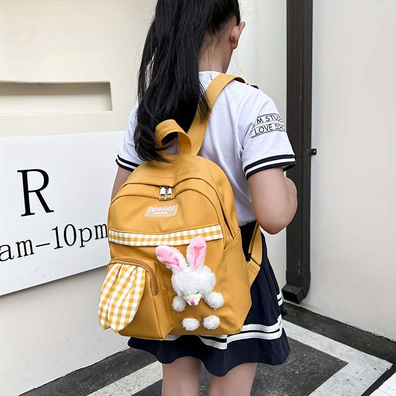 Cute Rabbit Mini Backpack – Lightweight Cartoon Daypack for Kids, Travel & Everyday Use