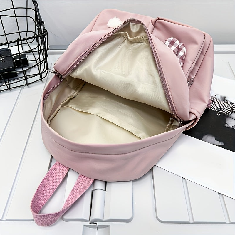 Cute Rabbit Mini Backpack – Lightweight Cartoon Daypack for Kids, Travel & Everyday Use