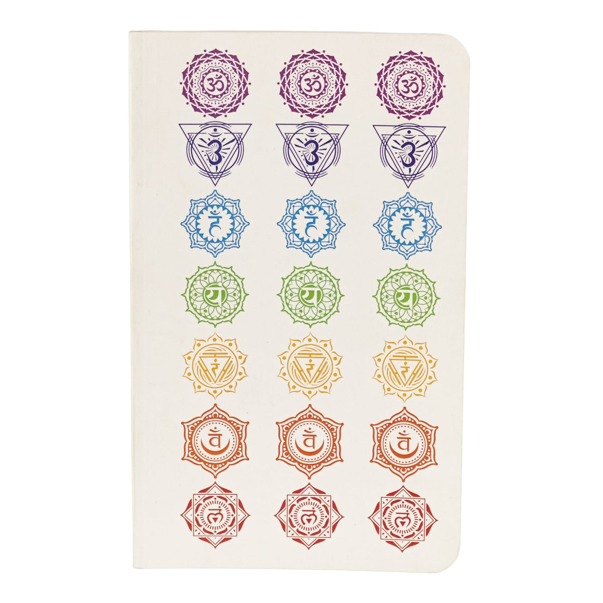 7 Chakra Blank Notebook