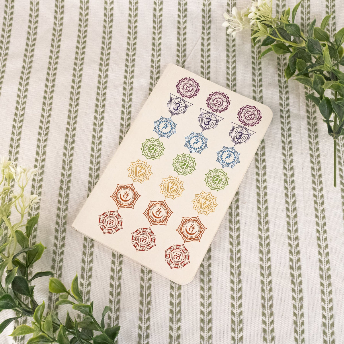 7 Chakra Blank Notebook