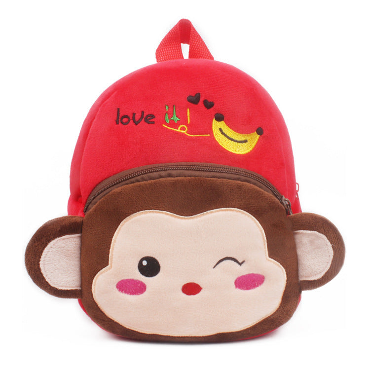 Children's Schoolbag Plush Toy Backpack
