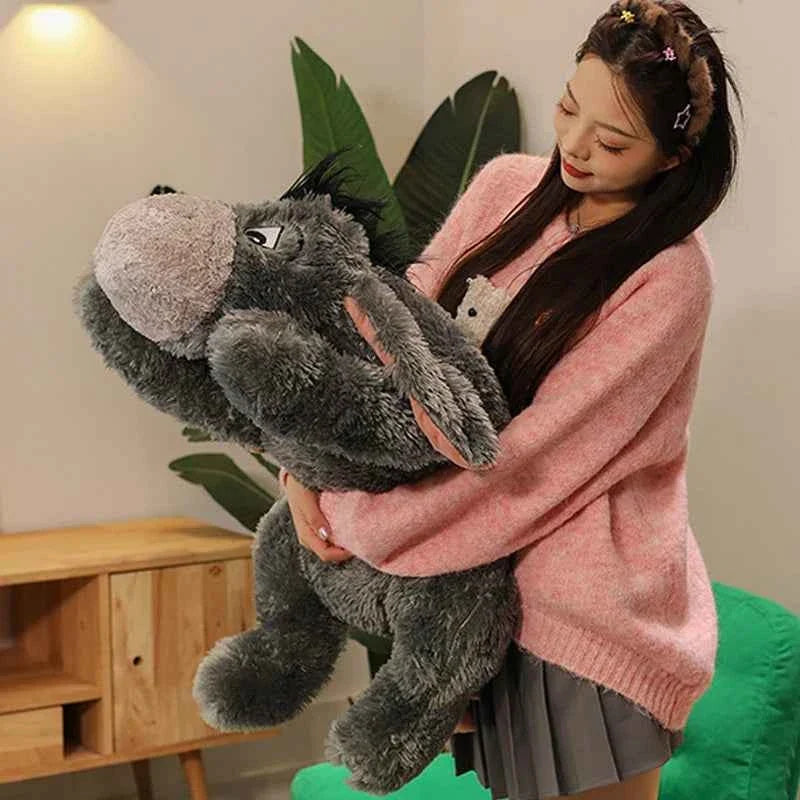 Cute Donkey Plush Body Pillow – Soft Long Stuffed Animal