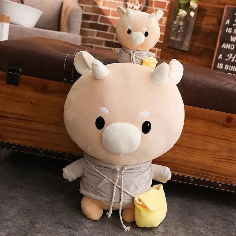 Cute Korean Drama Cow Plush Toy – Soft Dairy Cow Stuffed Animal Pillow