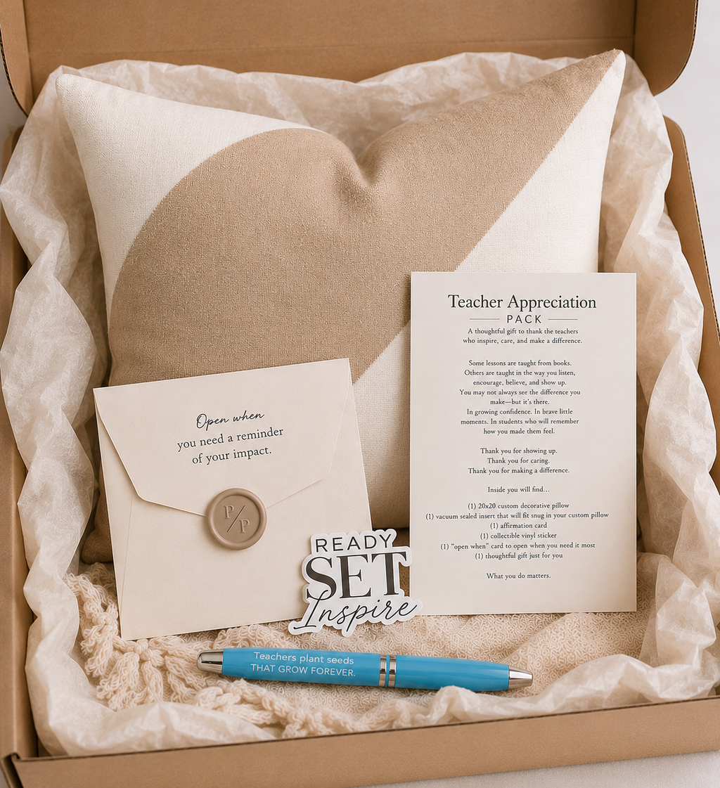 Teacher appreciation pillow pack collection!