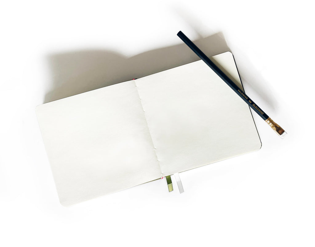 Earth Tones Square Linen Notebook