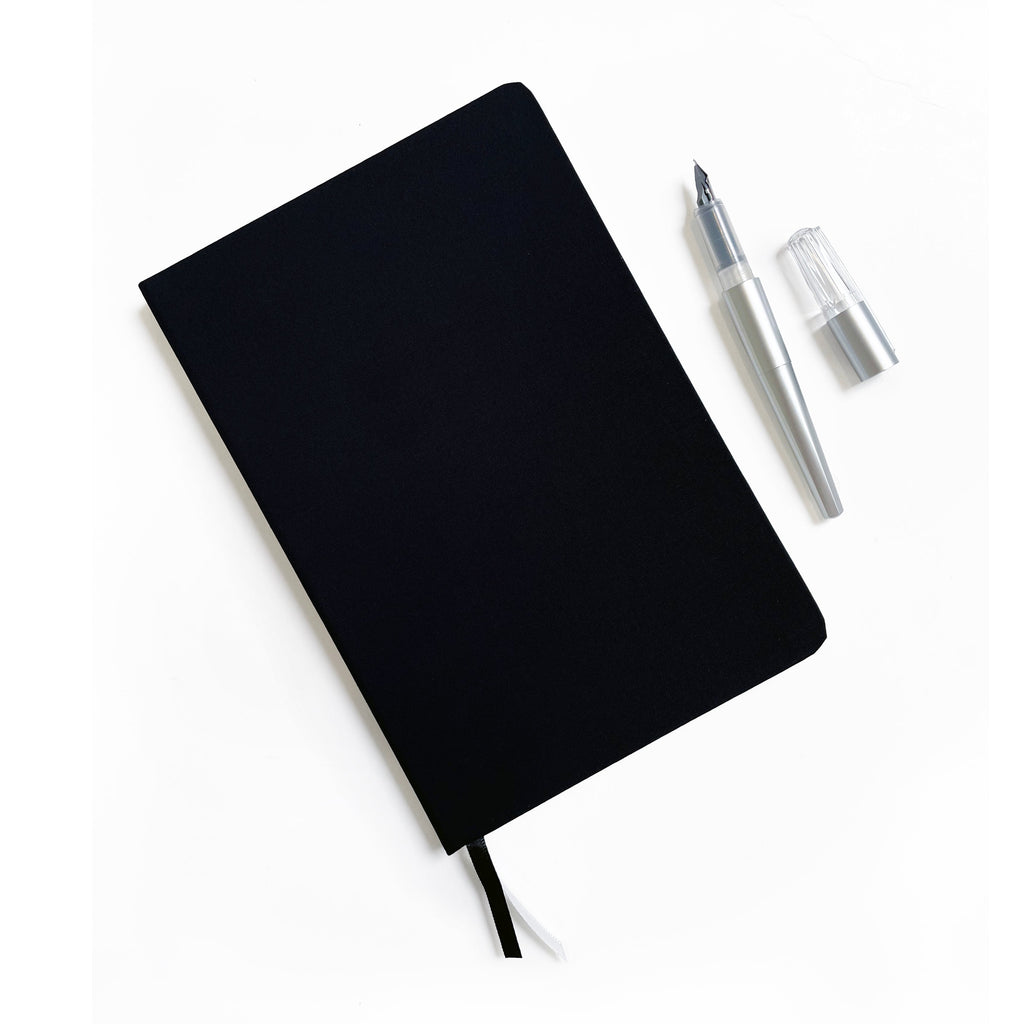 Neutral Tones Linen Notebook | A5 Rectangular