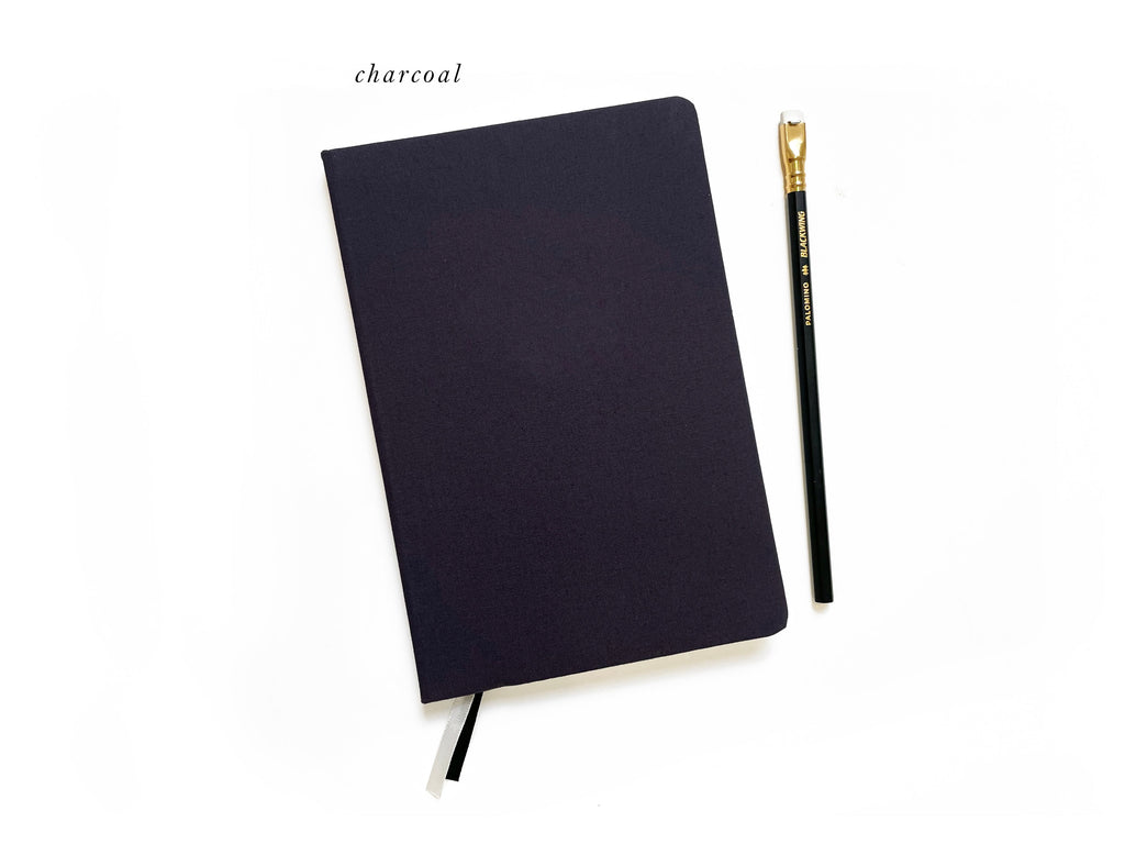 Neutral Tones Linen Notebook | A5 Rectangular