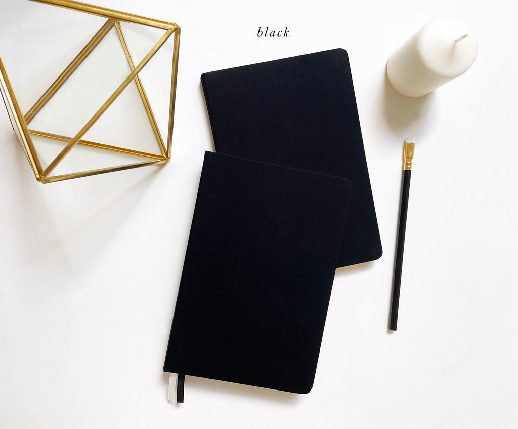Neutral Tones Linen Notebook | A5 Rectangular