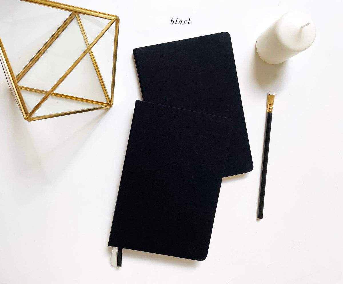Neutral Tones Linen Notebook | A5 Rectangular