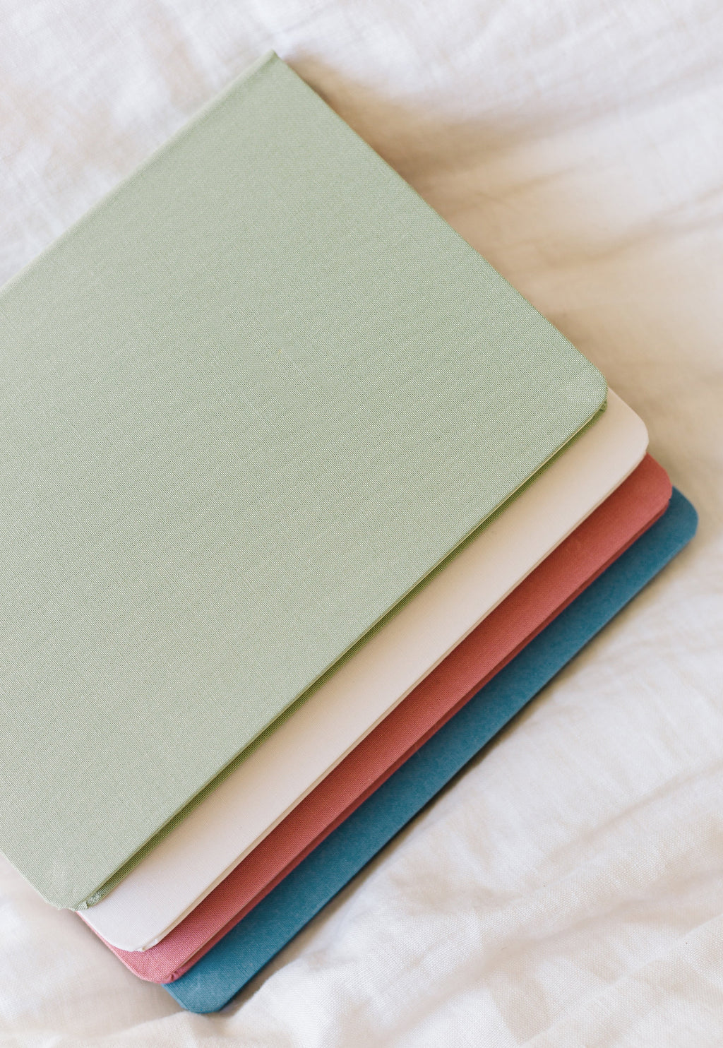 Vintage Pastels Linen Notebook | A5 Rectangular