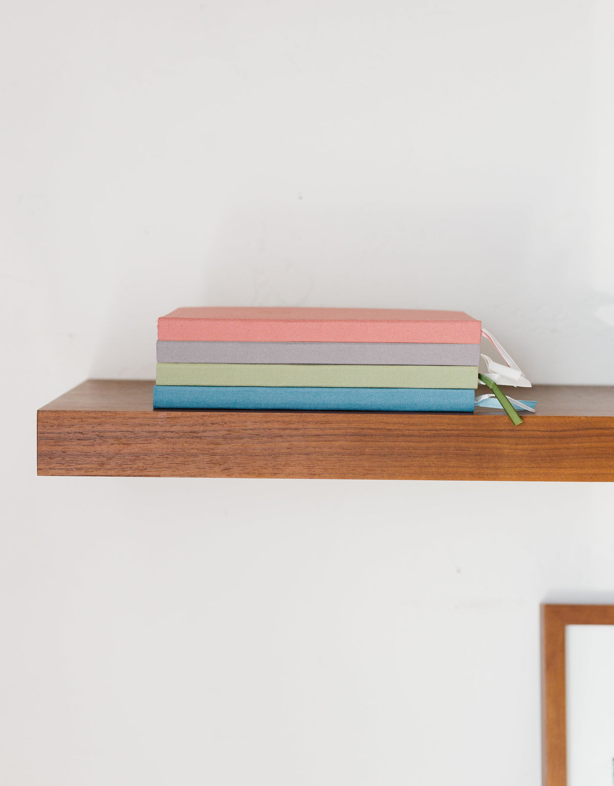 Vintage Pastels Linen Notebook | A5 Rectangular