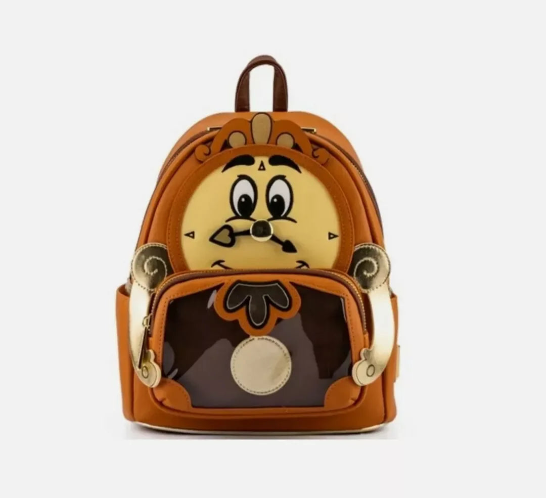 Cartoon Blue Alien Cartoon Plush Mini Backpack – Cute Anime Shoulder Bag for Girls and Kids