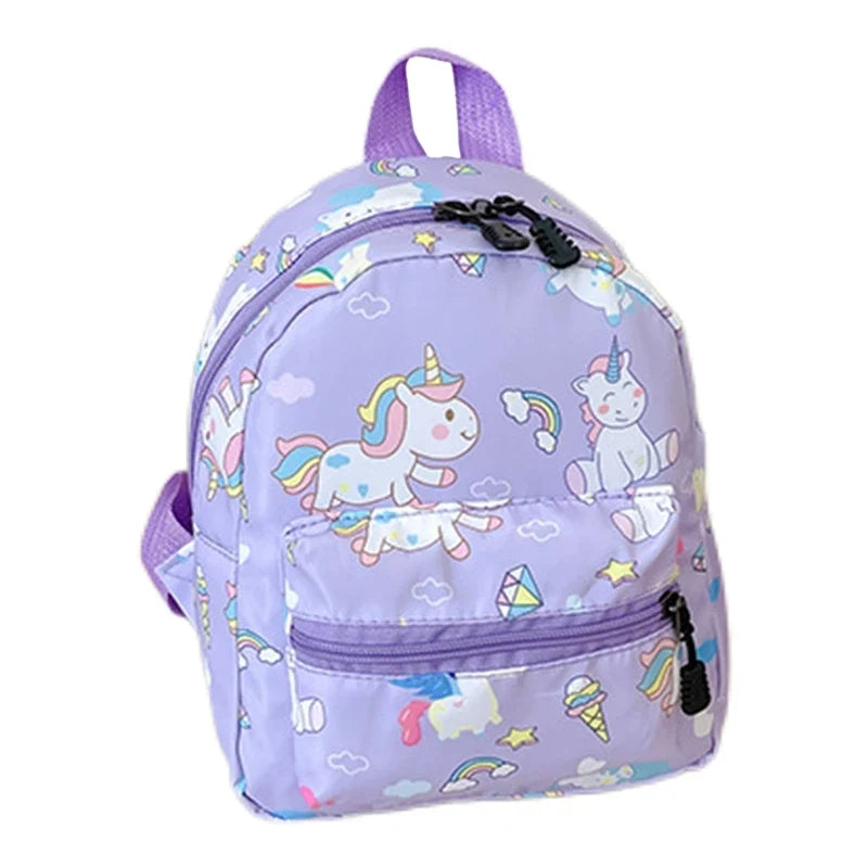 Children's Cartoon Dinosaur Backpack – Cute Kindergarten Schoolbag, Waterproof Kids Book Bag for Boys & Girls, Animal Design