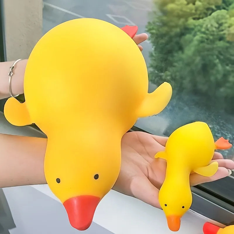Squishy Antistress Duck Fidgets Toys Cute Goose Animals Vent Toys for Kids Adults Decompression Stretch Toys Friends Best Gift