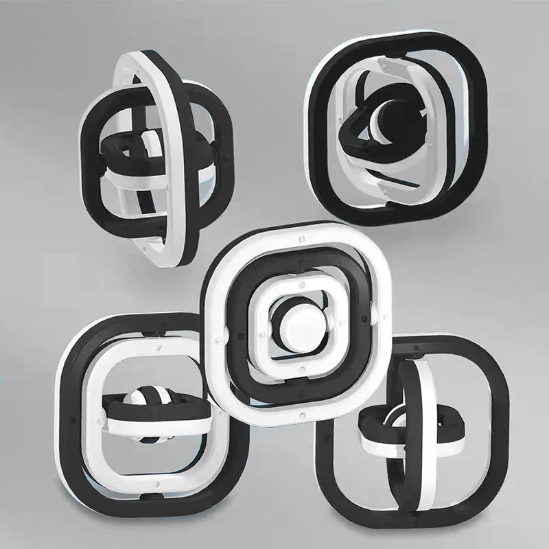 3D Flip Fidget Spinner – 360° Sensory Gyro Stress Relief Toy