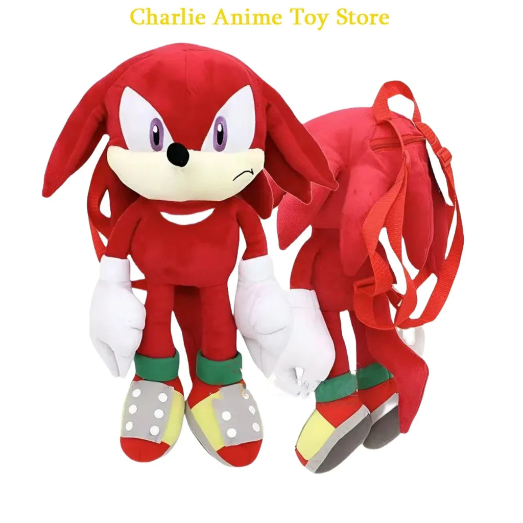 6-Style Plush Backpack – Classic Game Character Black Shadow Small Capacity Soft Toy for Kids