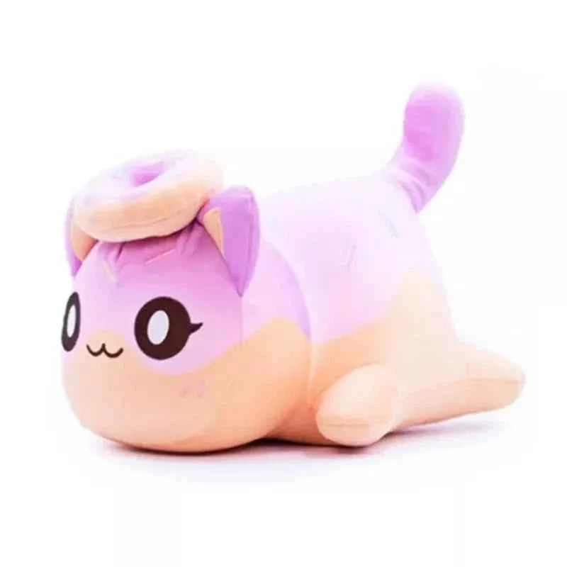 Food Cat Plush Pillow – 9.8" (25cm) Cute Snack Cat Stuffed Toy