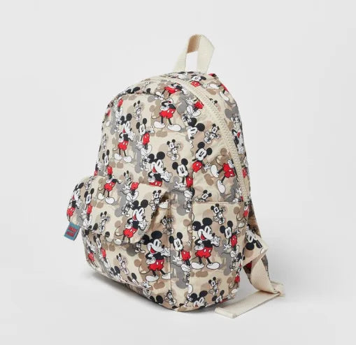 30X22X8 cm (Approx. 11.81” x 8.66” x 3.15”) Cartoon Khaki Cartoon Mouse New Kids Backpack Mini Schoolbag Cute Girls and Boys Shoulder Bag