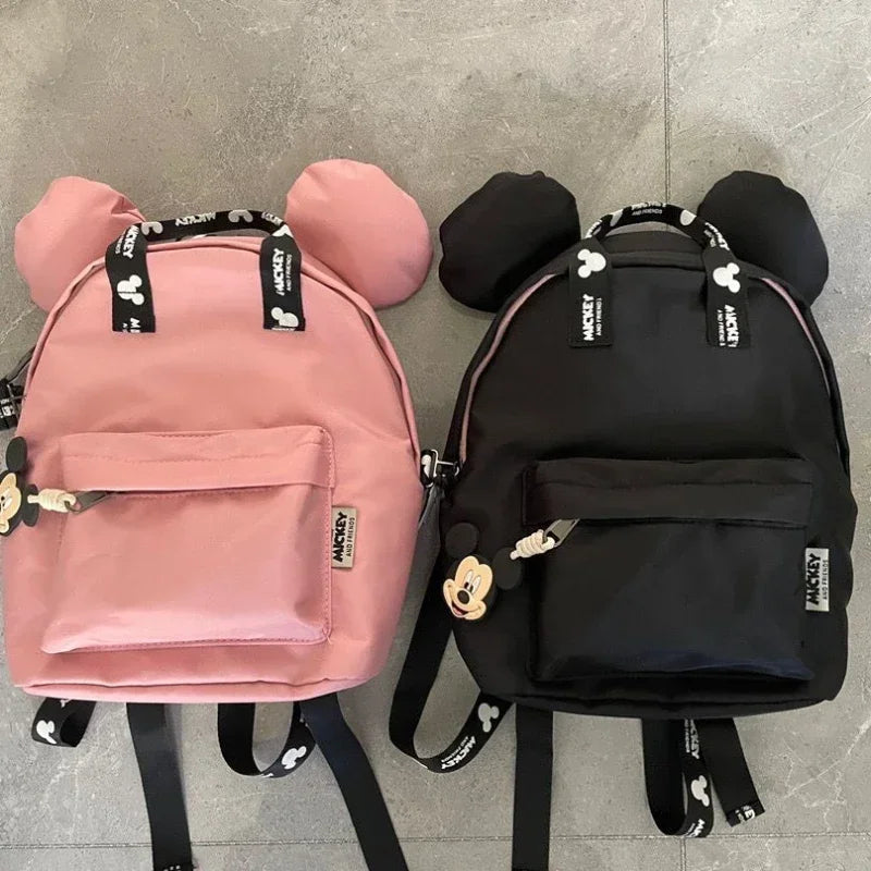 Cartoon Mouse Kids Backpack – Mini Schoolbag, Cute Shoulder Bag for Girls & Boys