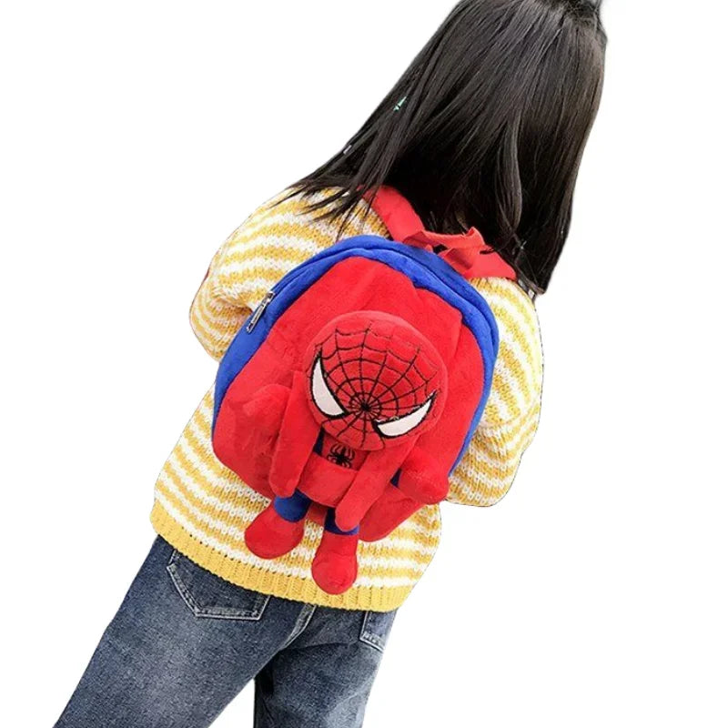Cartoon cartoon fashion character backpack children casual plush backpack cute kindergarten boy and girl schoolbag gift