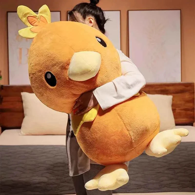 Giant Cute Chick Plush Toy – Kawaii Yellow Bird Stuffed Animal Body Pillow