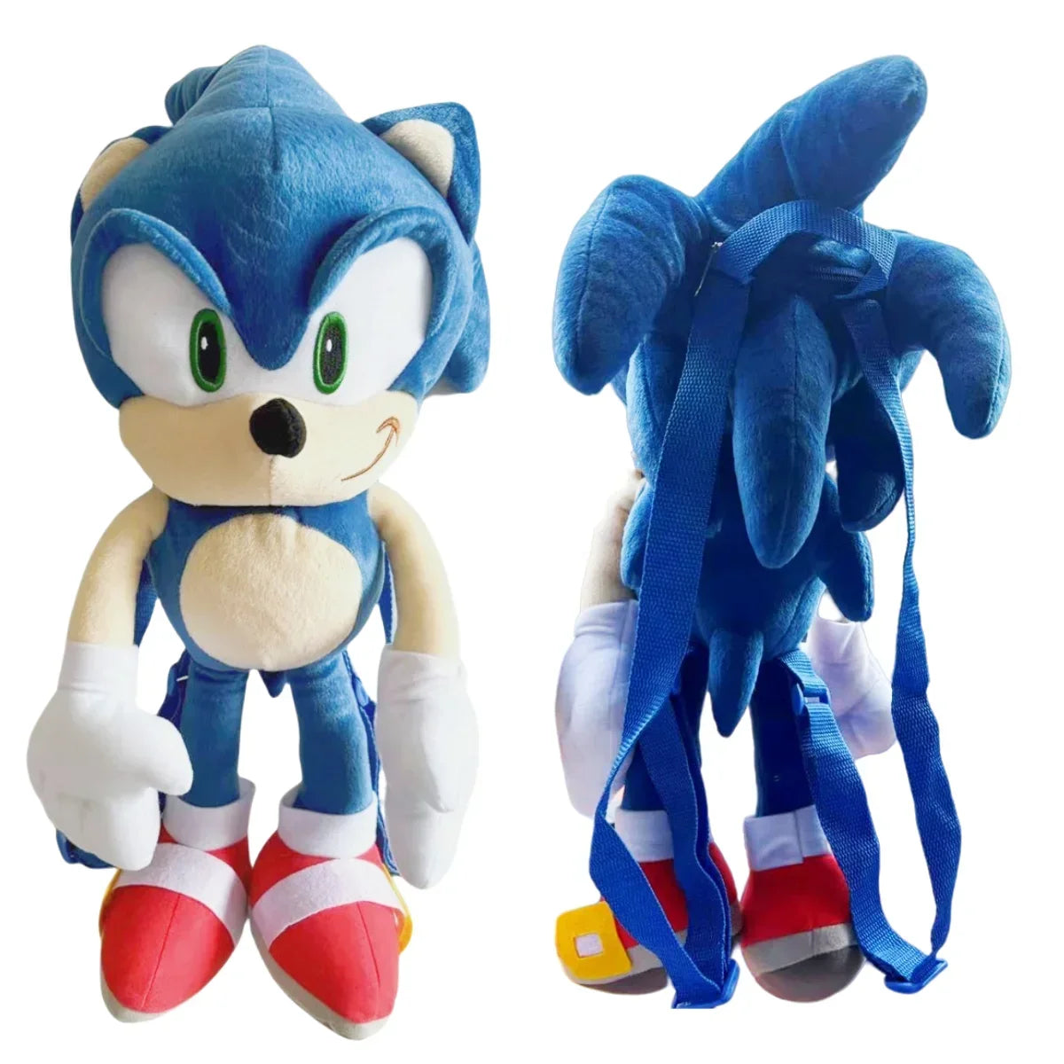 6-Style Plush Backpack – Classic Game Character Black Shadow Small Capacity Soft Toy for Kids
