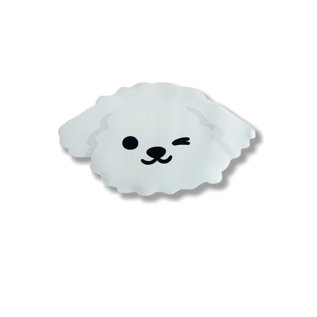 Kawaii Cartoon Diatomaceous Earth Pet Mat – Water-Absorbent Quick-Drying Non-Slip Dog & Cat Dining Kennel Mat (3 Designs, 4 Sizes)