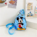 Children’s Fashion Shoulder Bag - Cartoon Mouse Cartoon Mouse Daisy Kids Chest Bag for Boys and Girls, Kindergarten Backpack