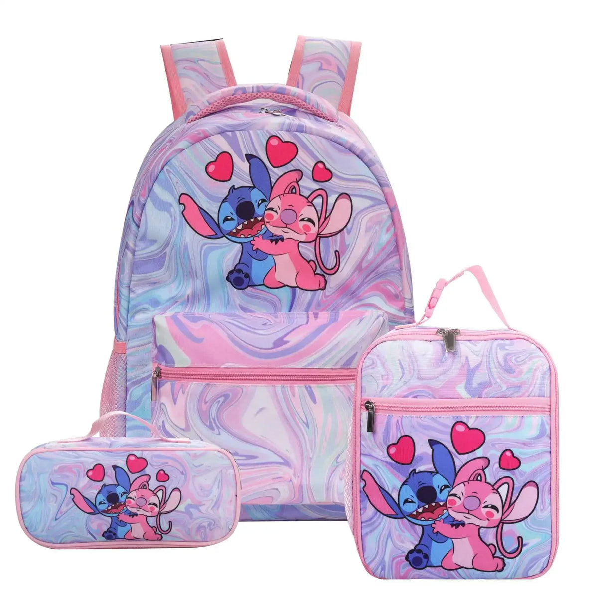 Kawaii Alien School Backpack for Kids