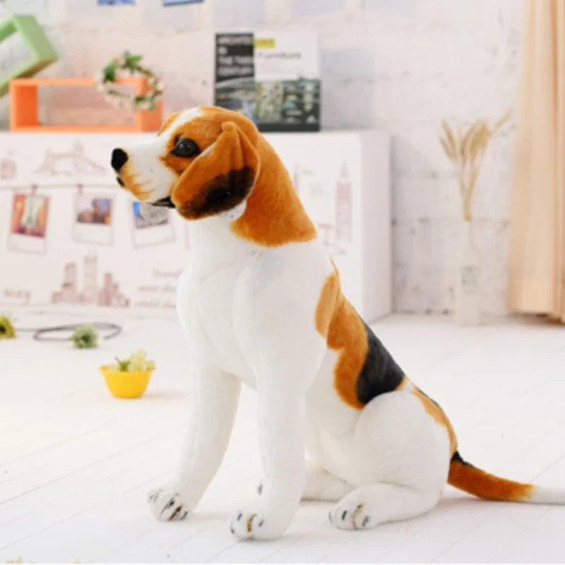 Giant Realistic Dalmatian Dog Plush Toy – 35.4" Simulation Puppy Body Pillow