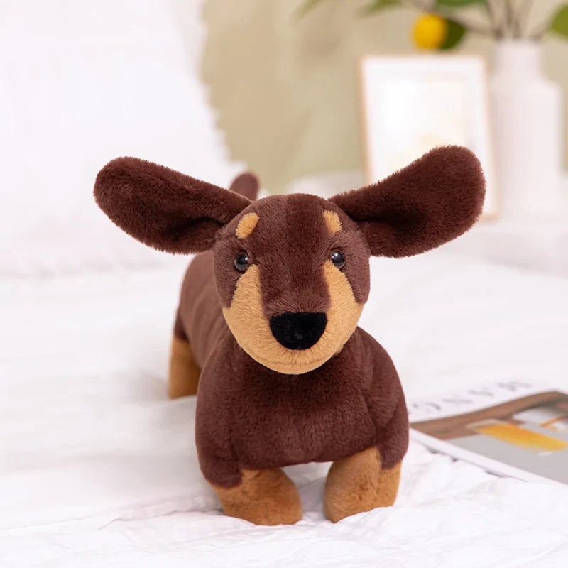 Long Dachshund Plush Toy – Cute Dog Body Pillow Stuffed Animal