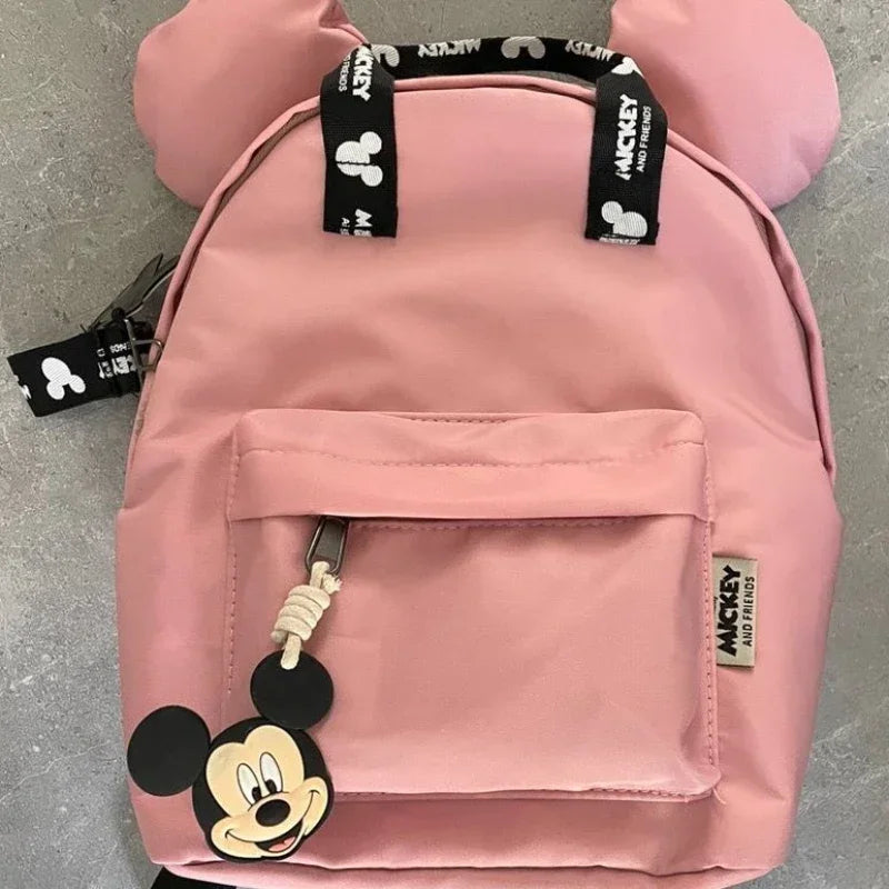 Cartoon Mouse Kids Backpack – Mini Schoolbag, Cute Shoulder Bag for Girls & Boys