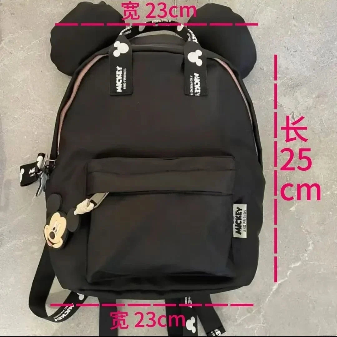 Cartoon Mouse Kids Backpack – Mini Schoolbag, Cute Shoulder Bag for Girls & Boys, 26x19x11 cm