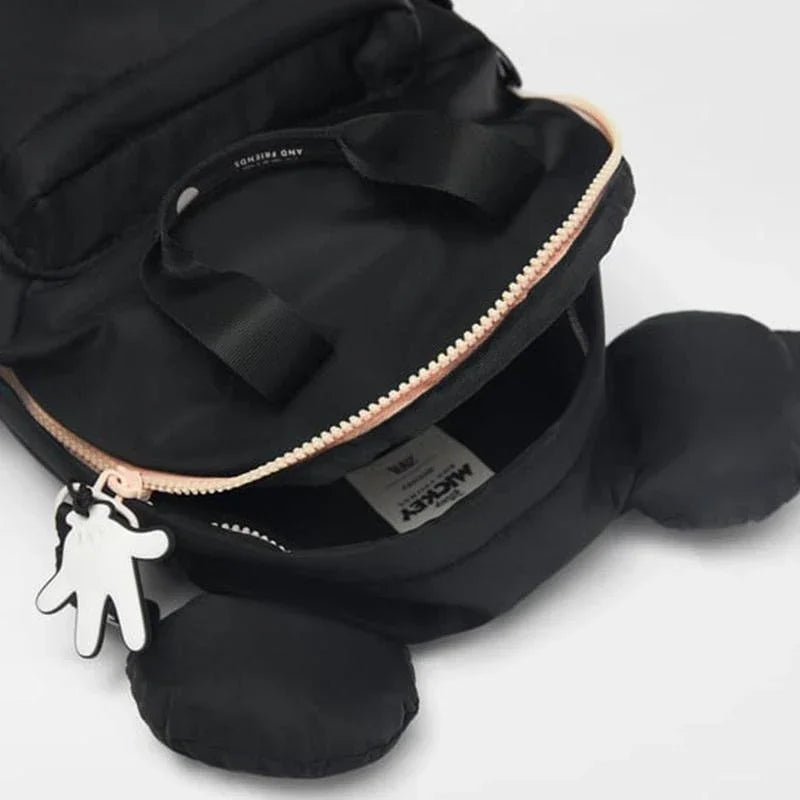 Cartoon Mouse Kids Backpack – Mini Schoolbag, Cute Shoulder Bag for Girls & Boys