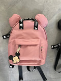 Cartoon Mouse Kids Backpack – Mini Schoolbag, Cute Shoulder Bag for Girls & Boys, 26x19x11 cm