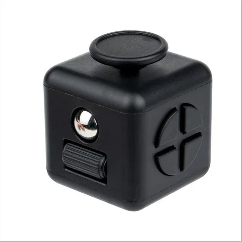 6/12 Sides Rainbow Fidget Cube | Decompression Sensory Toy for Anxiety and ADHD