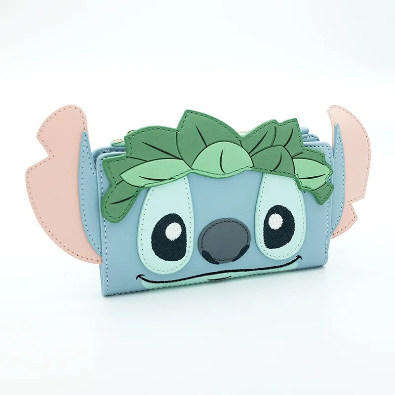 Cartoon Blue Alien Cartoon Plush Mini Backpack – Cute Anime Shoulder Bag for Girls and Kids