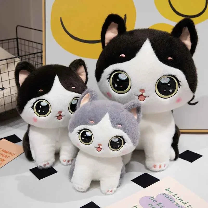 Cuddly Cat Plush Toy – Soft Healing Kitten Stuffed Animal
