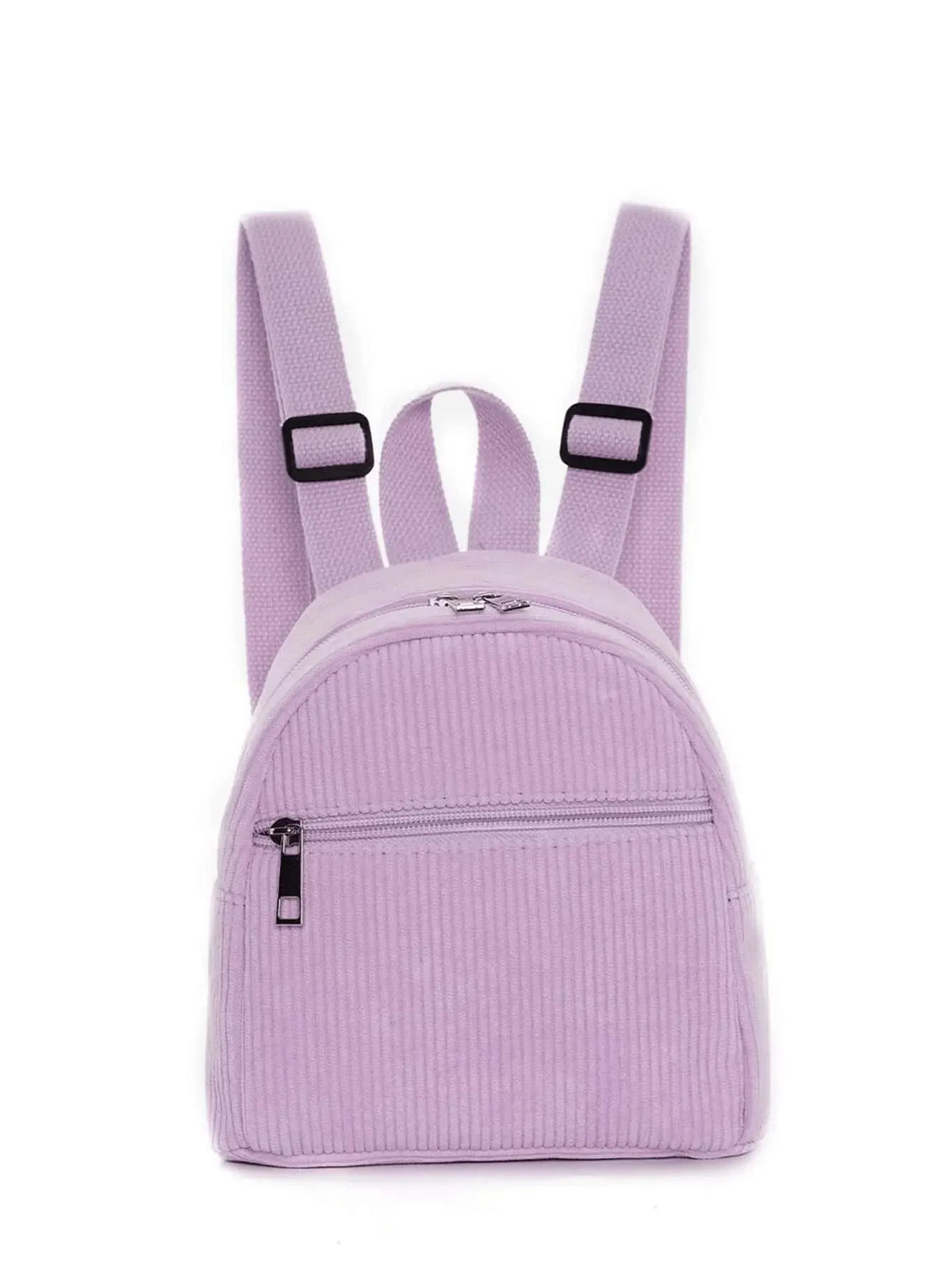 Girls Boys Solid Color Corduroy Kids Backpack – Adjustable School Bag for Travel & Outdoor Use