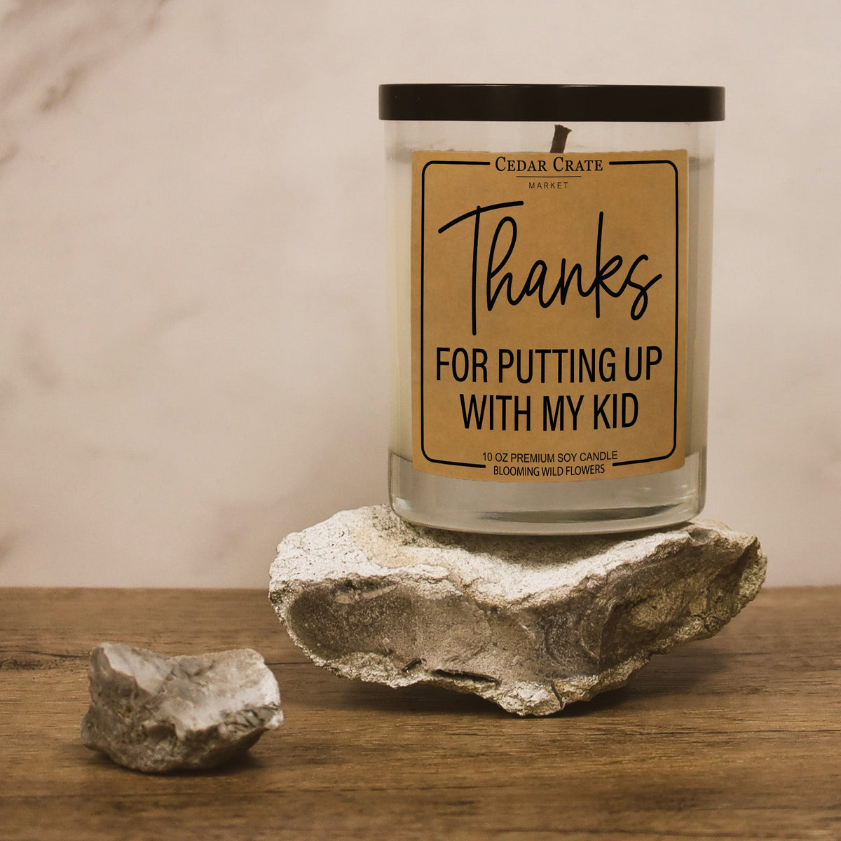 Teacher Candles - Thanks For Putting Up With My Kid, Kraft