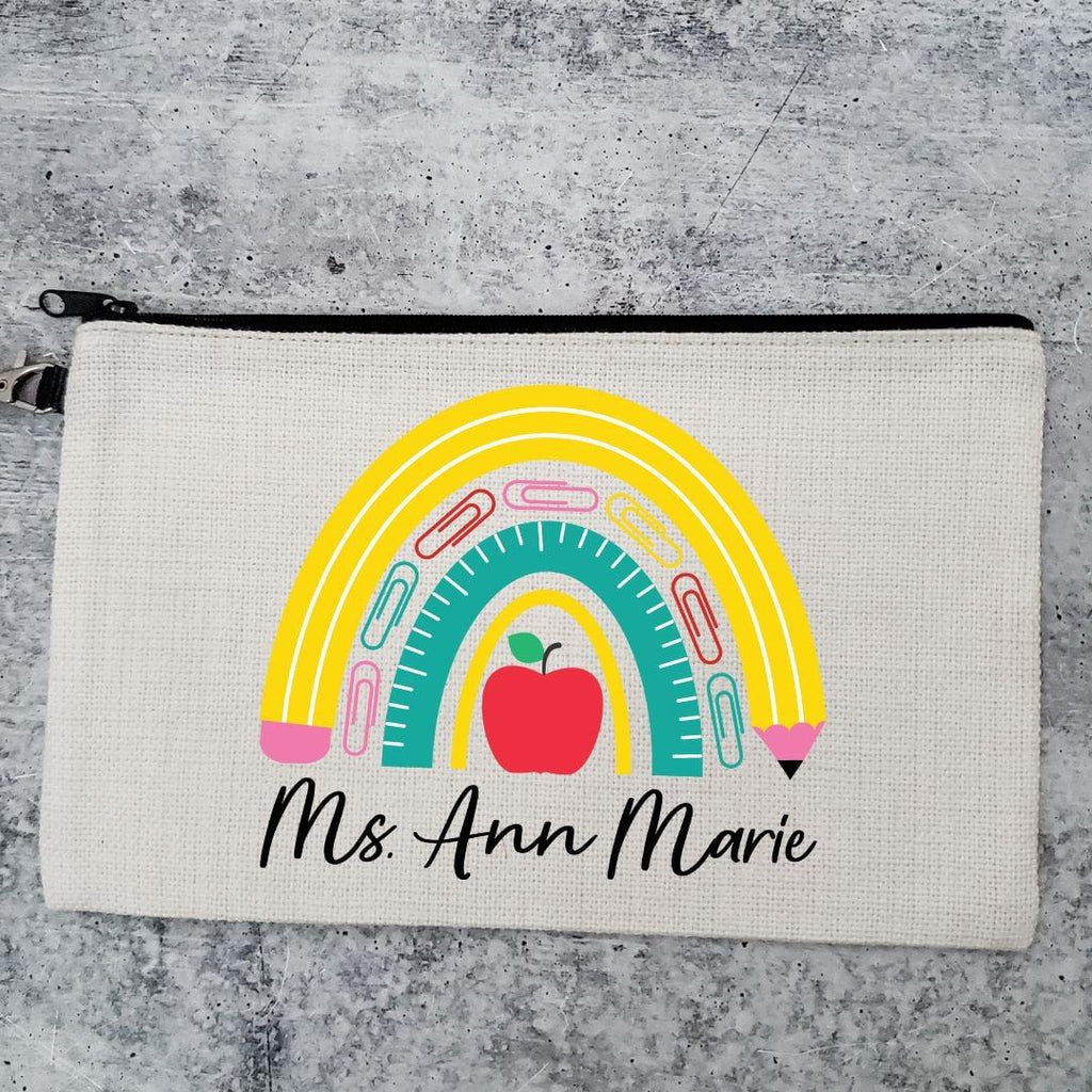 Tiny Human Wrangler Personalized Pencil Case for Teacher