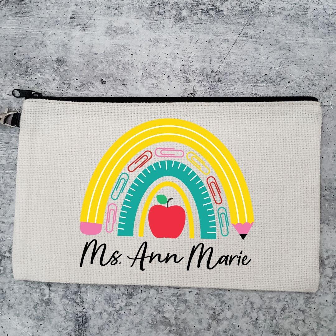 Tiny Human Wrangler Personalized Pencil Case for Teacher