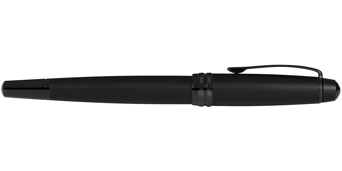 Bailey™ Matte Black Lacquer Rollerball Pen