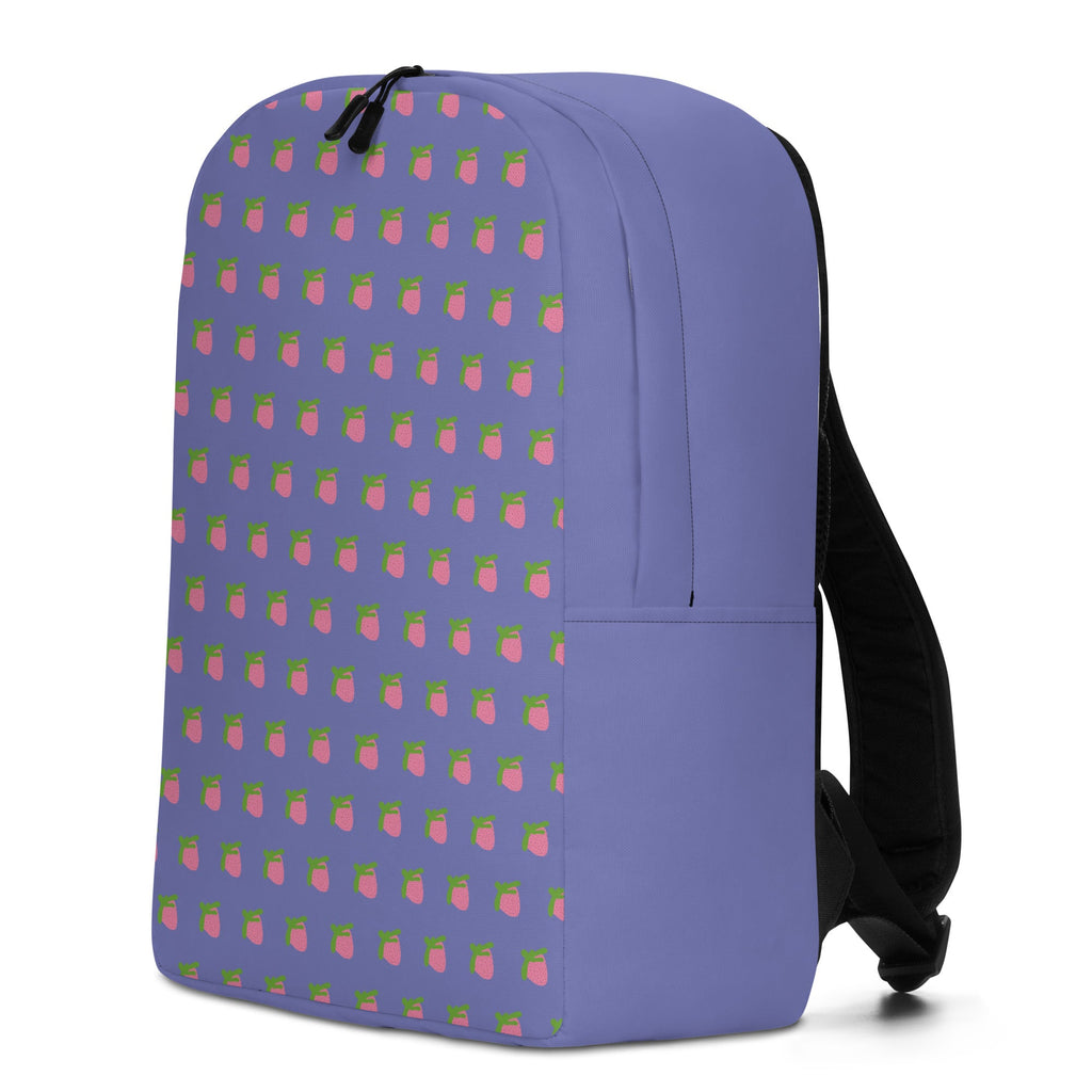 Pink Strawberry Purple Kids' Minimalist Backpack