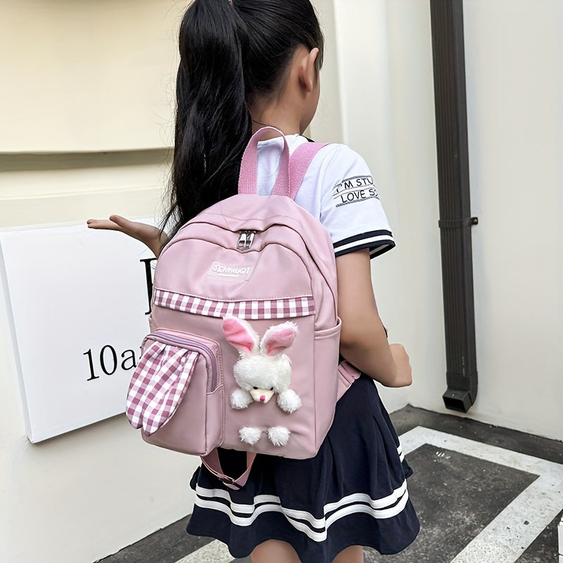 Cute Rabbit Mini Backpack – Lightweight Cartoon Daypack for Kids, Travel & Everyday Use
