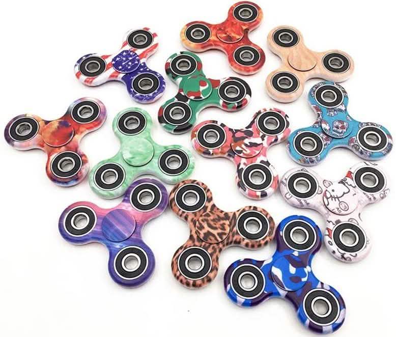 Fidget Spinner Stress and Anxiety Reliever Toy - Assorted